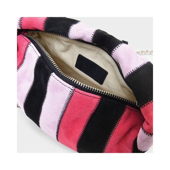 By Far Mini  and Black Leather Chain Shoulder Bag by - Picture 6 of 6